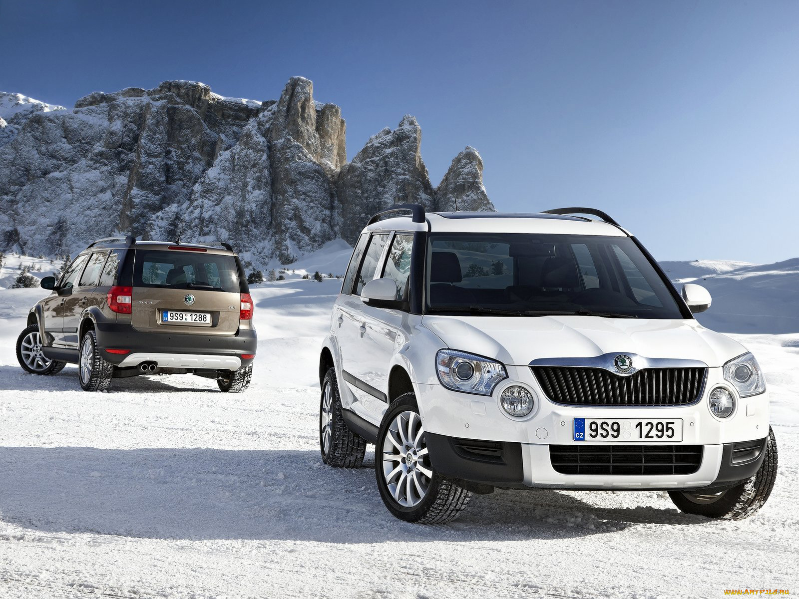 Обои Skoda Yeti 4x4 Автомобили Skoda, обои для рабочего стола, фотографии  skoda, yeti, 4x4, автомобили Обои для рабочего стола, скачать обои картинки  заставки на рабочий стол.